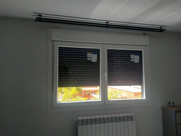 Reparación de persiana en vivienda reformada